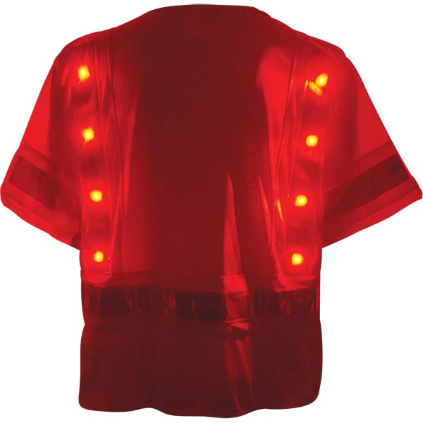 GLO-12LED FrogWear LED Safety Vest Back Lit